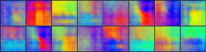 Colorful glyphs
