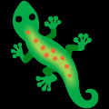 the lizard emoji, as the fit saw it